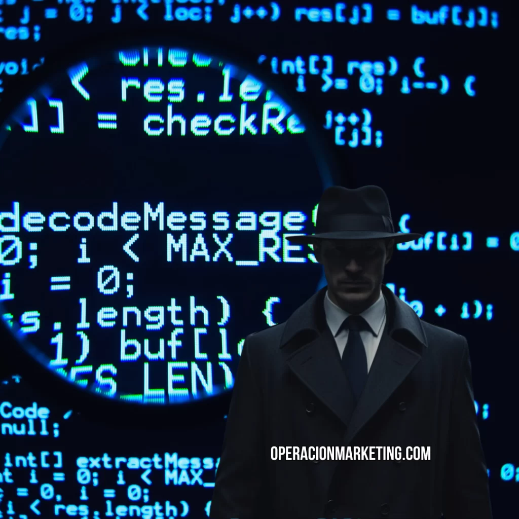 Imagen de detective alusiva al Copywriting